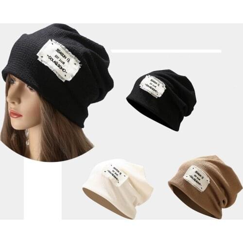 Hats for Women Knitted Beanie Hat Winter Men Skullie Beanies Warm Casual Slouchy Hat Fashion Crochet Hip-hop Beanie Cap For Men