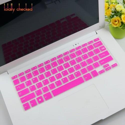 For dere 14 D5 D3 D7 D17 A570 N141 14 inch Dere laptop ultrabook notebook 14 inch laptop Silicone Keyboard Cover Protector Skin