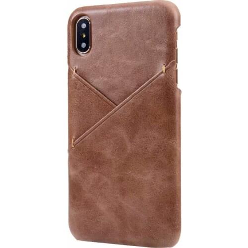 High quality leather cowhide matte Phone Case For iPhone 11 Pro MAX Slim Wallet Card Back Cove For iPhone X XR XS MAX 8 7 6 6S