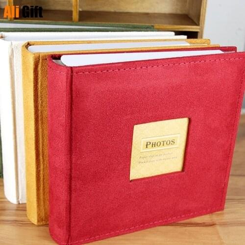 6-inch Baby Child Growth Record Wedding Photo Album DIY Hand-made Birthday Gift Interleaf Type 101 -200 Sheets Album De Foto