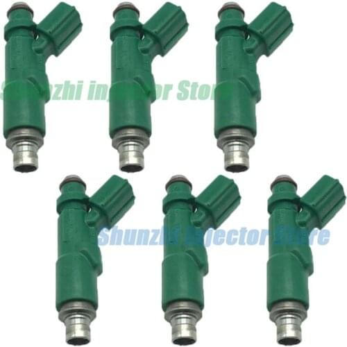6pcs Fuel Injector Nozzle For Toyota Echo 01-05 Prius 01-09 Scion xA xB 1.5L L4 OEM:23250-21020 23209-21020 2325021020