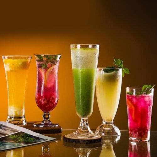 Acrylic Dessert Cocktail Cups Reusable Great For Desserts Drinking Ware Cups for Parties Weddings and Birthday Party