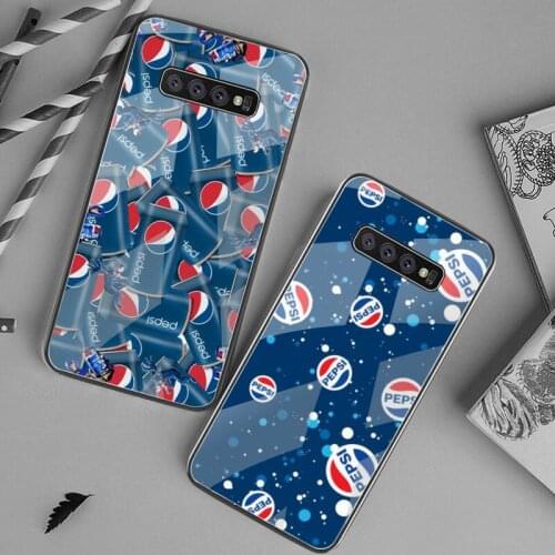 HOTCASHOP Pepsiman Phone Case Tempered Glass For Samsung S20 Plus S7 S8 S9 S10 Plus Note 8 9 10 Plus