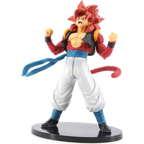 Dragon Ball Z Anime Figure Action 2020 New Standing Posture Super Saiyan 23cm ABS Statue Battel Model Toys For Kid Decoration