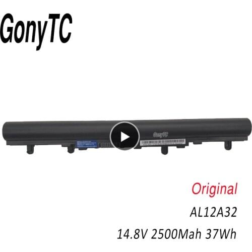 GONYTC AL12A32 Genuine Laptop Battery For Acer for Aspire V5 171 V5-431 V5-471 V5-531 V5-571 AL12A32 V5-171-9620 V5-431G
