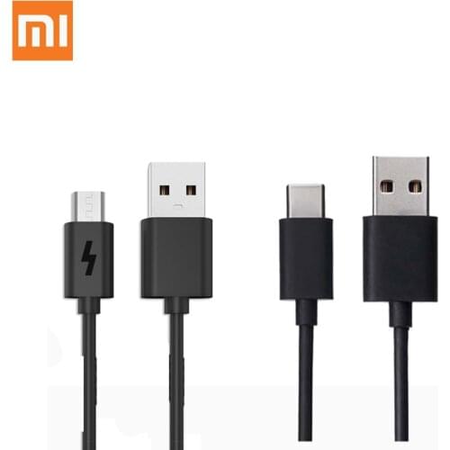 1.2m Original xiaomi cable 2A Micro USB type c fast charging cable for xiaomi 4c 9t cc9 Redmi 8 7 note 3 4X 6a 5a samsung s10