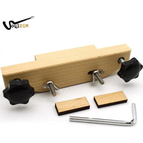 Maple Guitar Bridge Install Clamp Luthier Repair Tools Guitar Parts Accessories