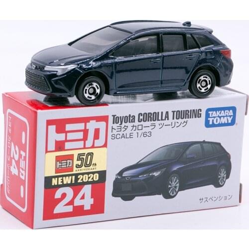 Takara Tomy Tomica No. 24 Toyota Corolla Touring Black 1:63 Diecast Car Model Toys #024