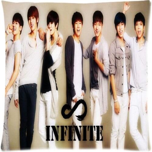 Soft Polyester Square Pillow Case Sofa Cushion Cover For Car Chair Infinite Cushion Case 45x45cm Without Stuffing