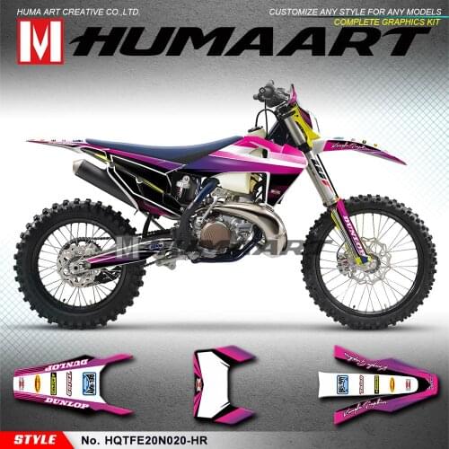 HUMAART Motorbike Racing Graphics Durable Sticker Set for Husqvarna TE150i TE250i TE300i FE250 FE350 FE450 FE501 2020 2021