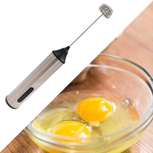 Handheld Milk Foamer Wireless Portable Blender Foamer Jam Blender Coffee Machine Mixer Cream Mixer Stainless Steel Beaters