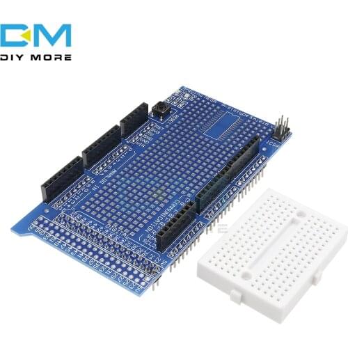 Proto Prototype Shield 3.0 V3 V3.0 Expansion Development Board + Mini PCB Breadboard Bread Board 170 Tie Point For Arduino MEGA