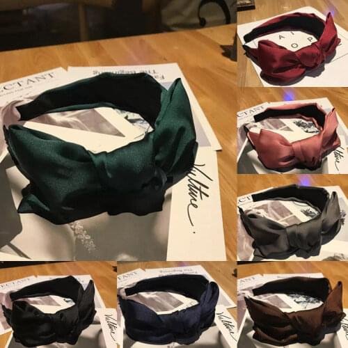 Lady Girl Ribbon Cute Bowknot Bow Hairband Accessory Headband Head Band Clip