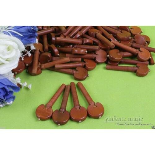 10 set 40 pcs violin peg Natural jujube violin peg Copper dot violin parts #724