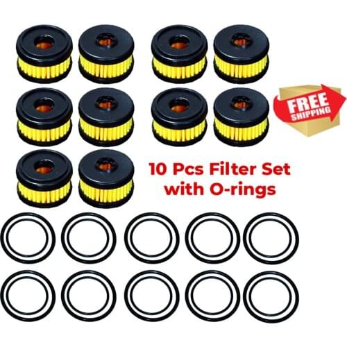 10 Pcs Prins Zavoli KME Lock Off Valve Filter Set with O-rings