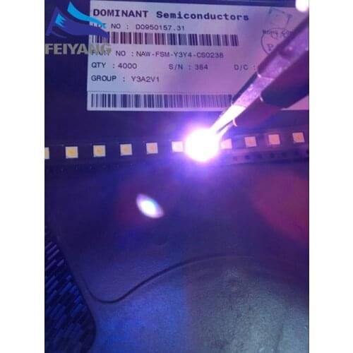 100PCS FOR DOMINANT LED Backlight 1W 3V 3535 3537 Cool white LCD Backlight for TV TV Application NAW-FSM-Y3Y4-CS0238