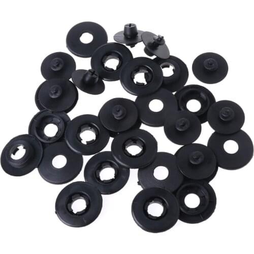 10x Auto Fastener Floor Mat Fixed Clip For VW Golf 6 Passat CC Tiguan New Touran