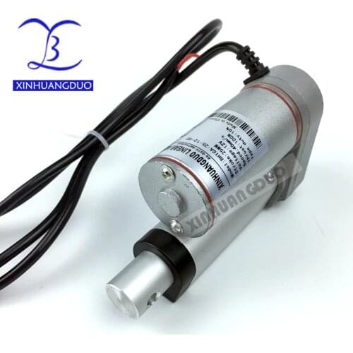 12v 24V 25mm/1inch stroke 900N 5mm/s - 40mm/s micro linear actuator electric linear actuator TV lift high speed linear actuator