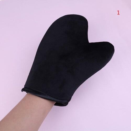 1PCS Reusable Body Cleaning Glove Self Tanner Reusable Body Self Tan Applicator Tanning Gloves Cream Lotion Mousse