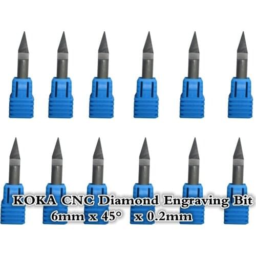 6mm*45degree*0.2mm,Freeshipping cnc solid carbide end mill,machine insert bit,diamond flat bottom engraving bit,marble, stone