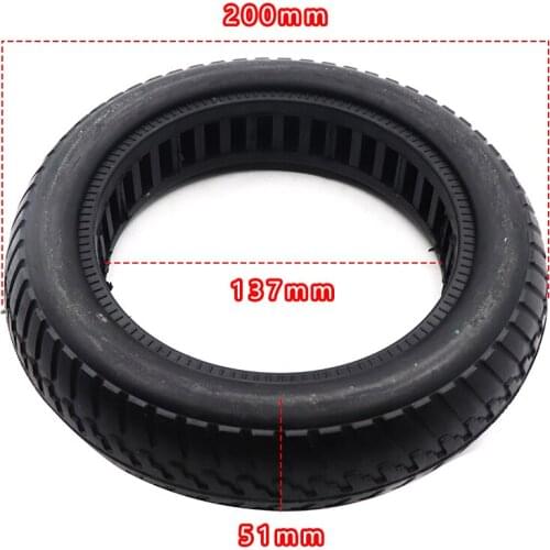 8 Inch 8 1/2x2 8.0X2 Inch Solid Tire for Electric Scooter Accessories Balancing Car Non Inflatable Solid Explosion Proof Tyre