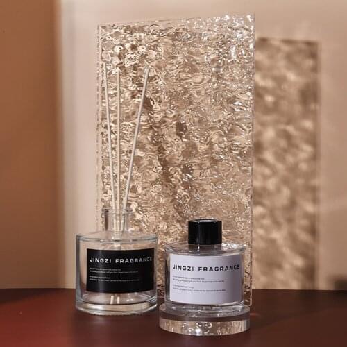 INS Acrylic Mirror Reflection Board Water Ripple Effect Photography Props for Cosmetics Jewelry Shooting Background Props