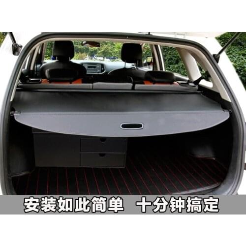 Accessories Fit For nissan qashqai J11 2014-2020 cargo blind cover parcel shelf shade trunk liner screen retractable boot cover