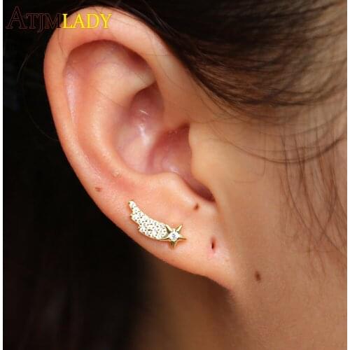 Women's Gold Earrings ATJMLADY China