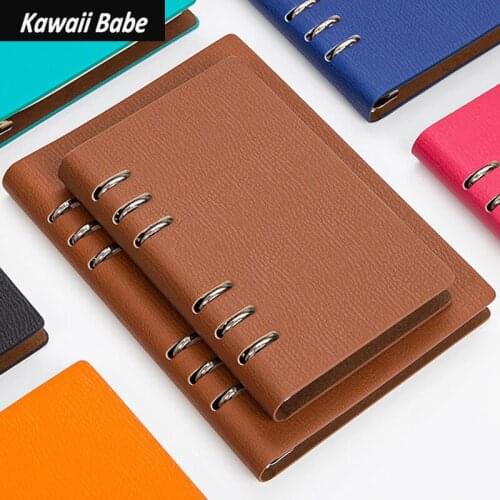 Blinder Notebook Journals Notebooks Diary A5 A6 A4 B5 Agenda School Office Supplies Stationry Agenda Planner Sketch Books