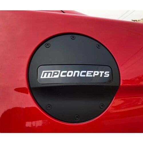 Carbon Fiber Pattern Car Fuel Tank Cap Cover for Ford Mustang 15-20 Decoration Modification Accessories Fuel Tank Cap Modified