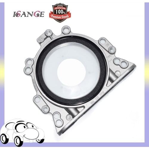 ISANCE Engine Rear Crankshaft Seal Flange For VW Beetle Golf Jetta Eos Passat Audi A3 A4 TT Quattro OE# 06A 103 171A / 06A103171