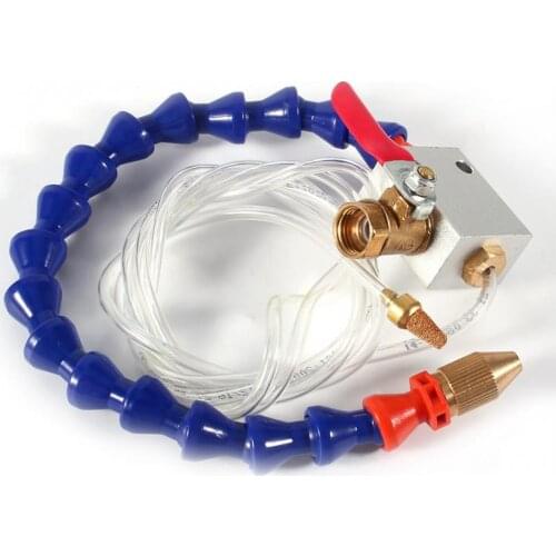 Milling Machine Fog Coolant Lubrication Spray System Unit for CNC Lathe Milling Machine Drill Metal Cut Engraving Sprayer