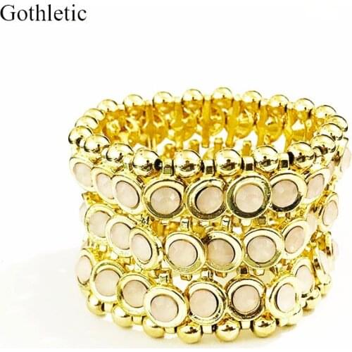 Wide Bracelets Gothletic China