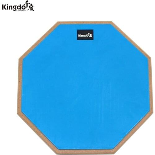 Kingdo cheapest practice drum silence sound 12" dumb drum