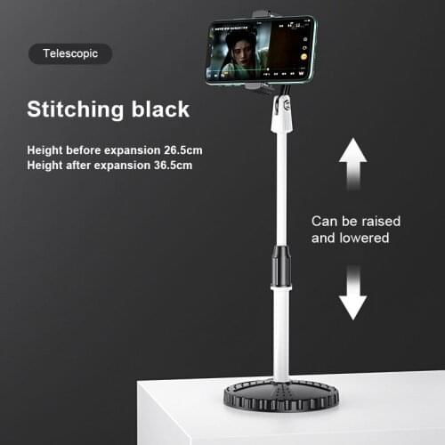 Desktop Telescopic Phone Holder Stand For iPhone Tablet Lazy Mobile Phone Support Bracket 360° Rotating Desk Cell Holder Rack