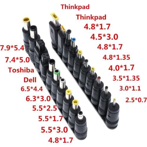Wholesale Universal Laptop AC DC Jack Power Supply Adapter Connector Plug for HP IBM Dell Lenovo Acer Toshiba Notebook Cable