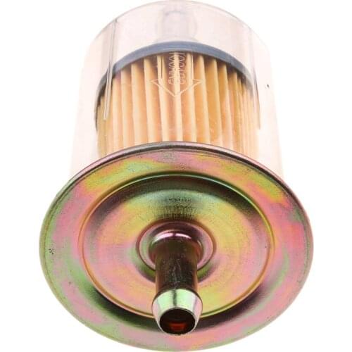 Plastic Universal Motorcycle Petrol Inline Fuel Filter For 9mm Pipes