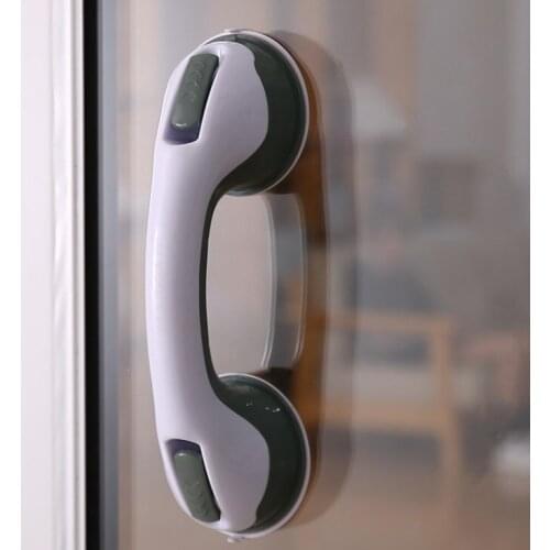 Bathroom armrest powerful suction cup handle elderly children anti slip auxiliary handle