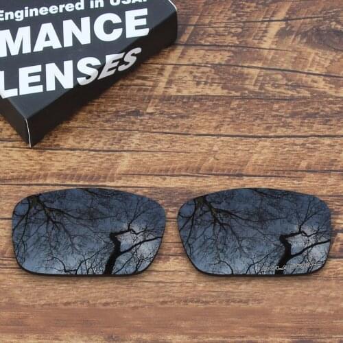 ToughAsNails Resist Seawater Corrosion Polarized Replacement Lenses for Oakley Drop Point Sunglasses Black Color
