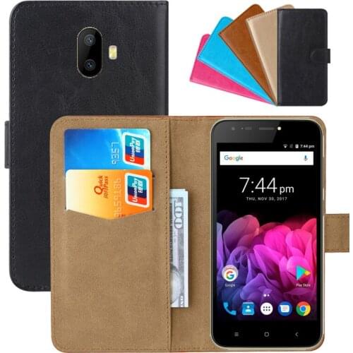 Luxury Wallet Case For Assistant AS-502 Shot/AS-503 Target PU Leather Retro Flip Cover Magnetic Fashion Cases Strap