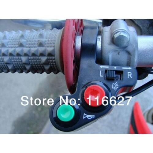 7/8" Motorcycle Control Switch Light Turn Signal Horn On/Off for Suzuki Honda Kawasaki Suzuki Yamaha KTM ATV Freeshipping New
