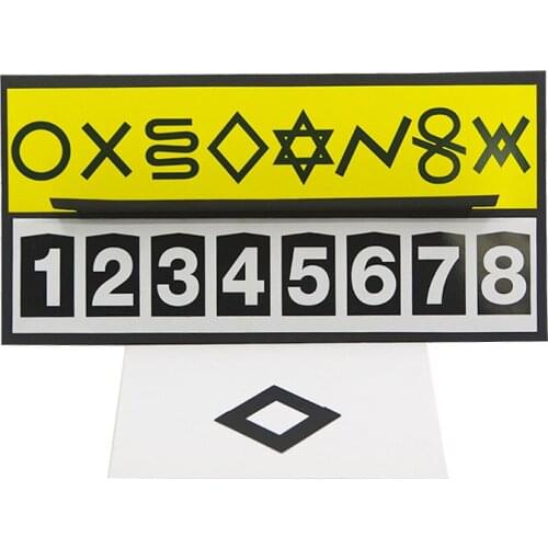 Mental Symbol With ESP Card Magic Tricks Magician Close Up Illusions Accessories Mentalism Gimmick Prediction Board Magie