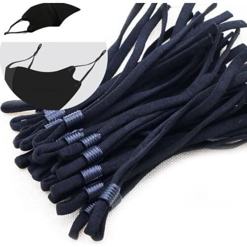 Mask Rope adjustable ear rope Flat Elastic Rubber Rope Ear Hanging Rope Adjustable DIY Soft Elastic Sewing Mask Craft Fabric