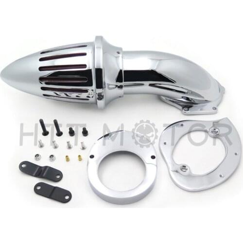Aftermarket free shipping motorcycle parts Air Cleaner Kits intake filter for Yamaha Vstar V-Star 650 all year 1986-2012 CHROME