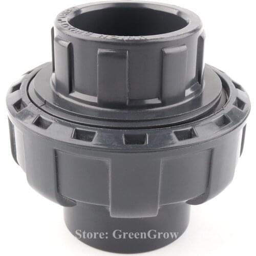 ANSI 21.34~114.3mm Hi-Quality UPVC Union Connector Garden Irrigation Water Pipe Connectors Industrial Water Treatment Tube Joint