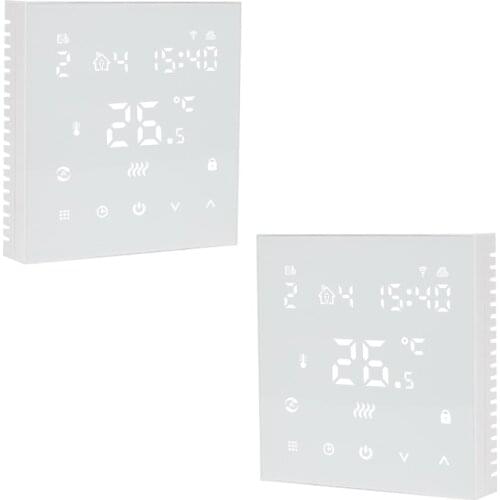 Wifi wireless thermostat with tuya smart life APP compatible Alexa /Google home voice control