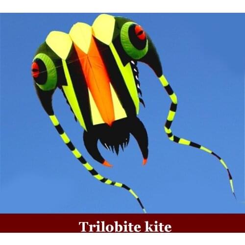 1PC 7 sqm Trilobite Kite Outdoor Sport Dolphins Kites Easy to Fly Frameless flying toys, soft kite, show kite, Lifter