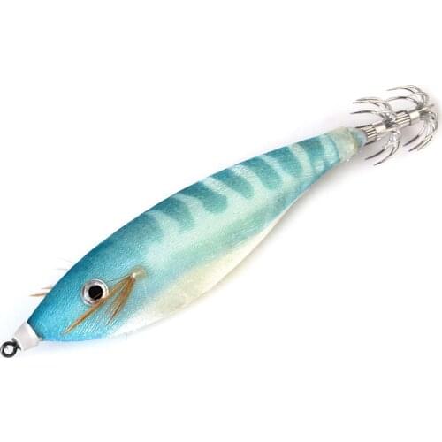 1PC Squid Egi Soft Fishing Lure Hook 16g 9cm Bait Colors Barbed Simulation Cuttlefish High Carbon Steel Hooks