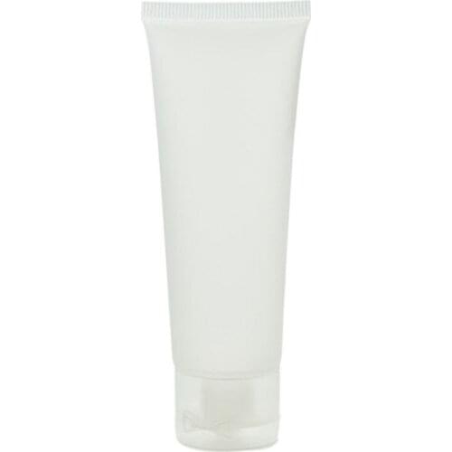 5/10/20/30/50/100ml Travel Portable Empty Tube Clear Squeezed Cosmetic Container Cream Lotion Plastic Bottle With Flip/Screw Cap