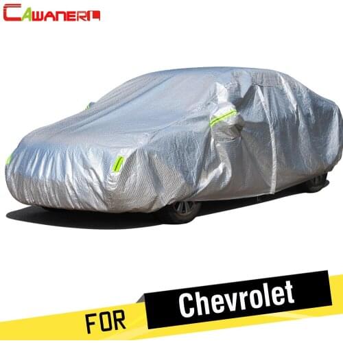 Cawanerl For Chevrolet Blazer Cruze Tracker Impala Volt Thicken Cotton Car Cover Waterproof Sun Snow Rain Hail Protection Cover